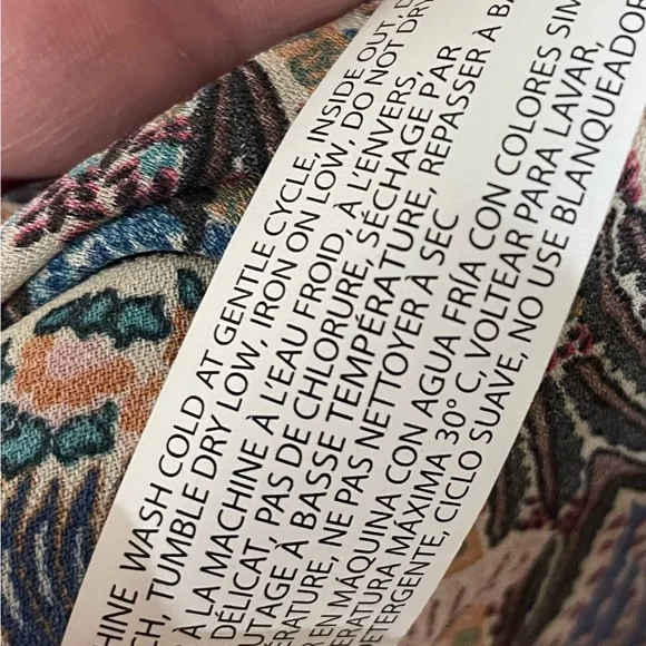 Black Tape colorful paisley maxi dress ~ Size XL ~ NWT - Picture 7 of 11